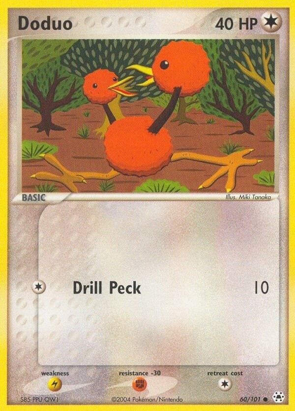 Image for Doduo (60/101) (Hidden Legends) - Pokemon