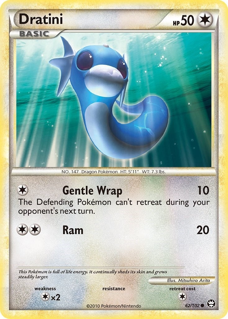 Image for Dratini (62/102) (Triumphant) - Pokemon