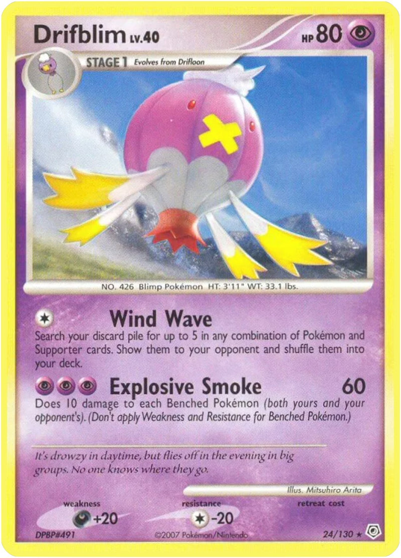 Image for Drifblim (24/130) (Diamond and Pearl) - Pokemon