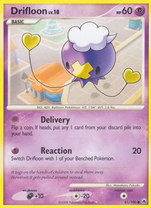 Image for Drifloon (61/100) (Majestic Dawn) - Pokemon