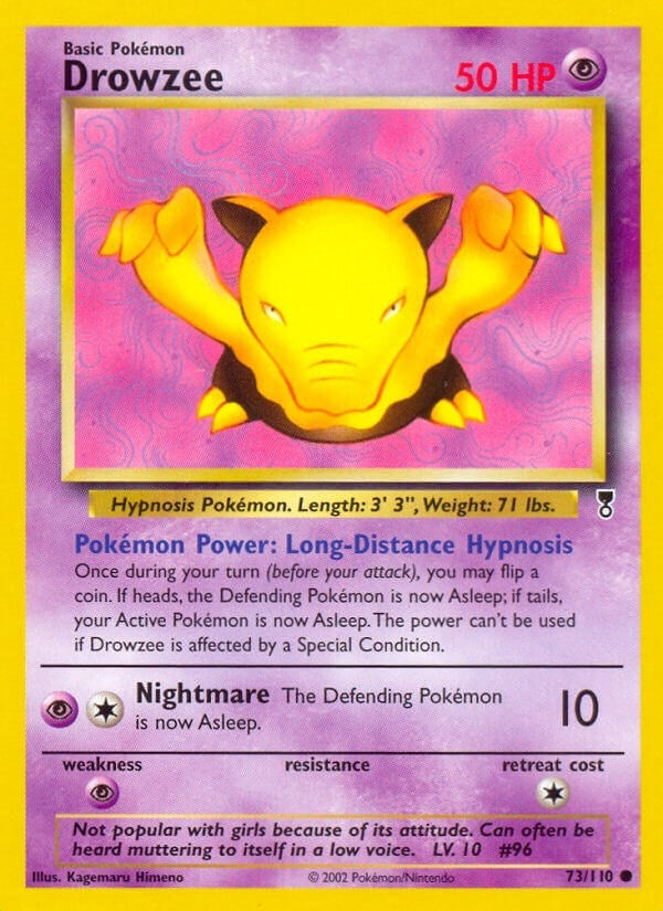 Image for Drowzee (073/110) (Legendary Collection) - Pokemon