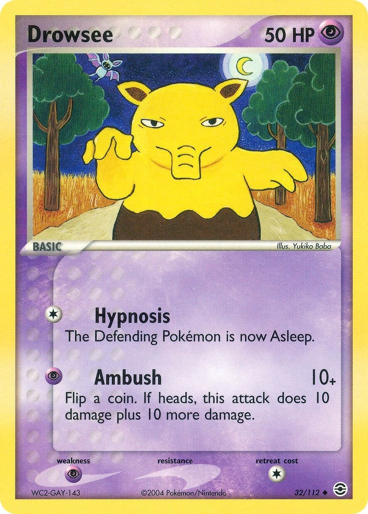 Image for Drowsee (32/112) (FireRed & LeafGreen) - Pokemon