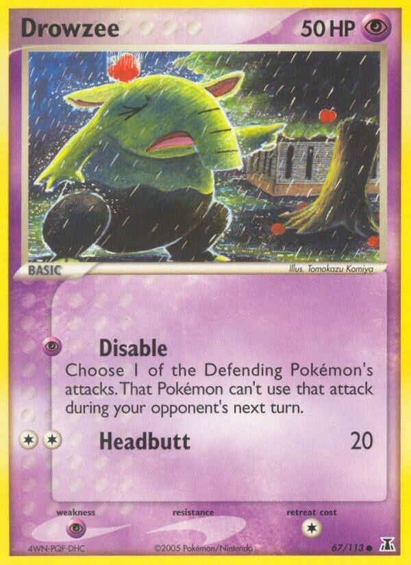 Image for Drowzee (67/113) (Delta Species) - Pokemon