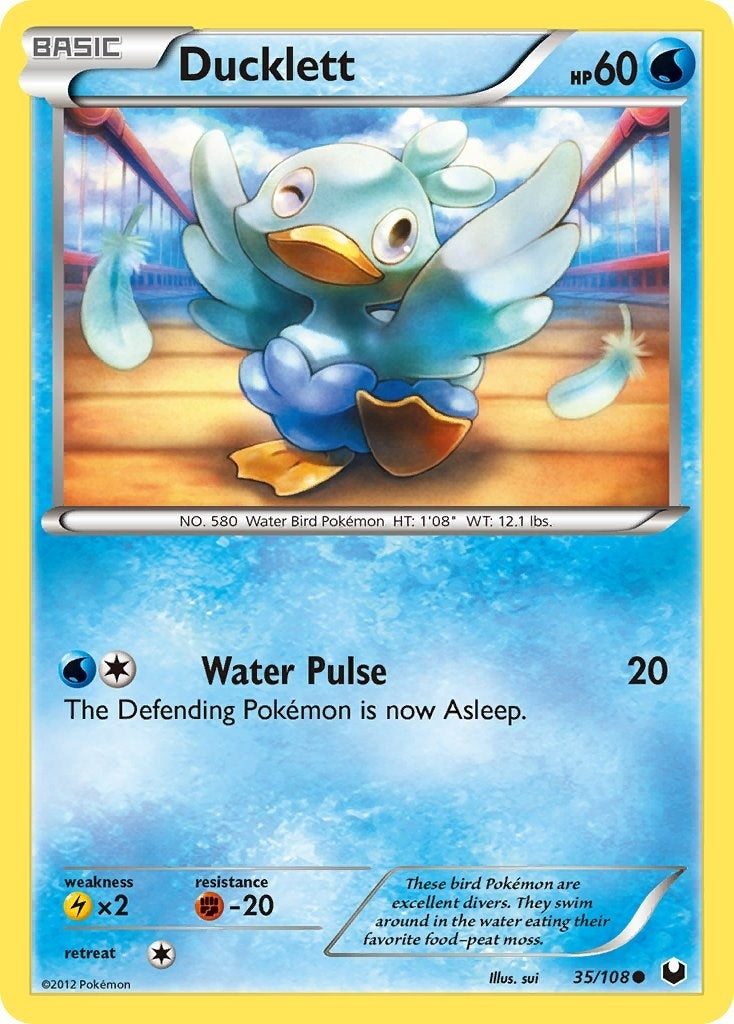 Image for Ducklett (35/108) (Dark Explorers) - Pokemon