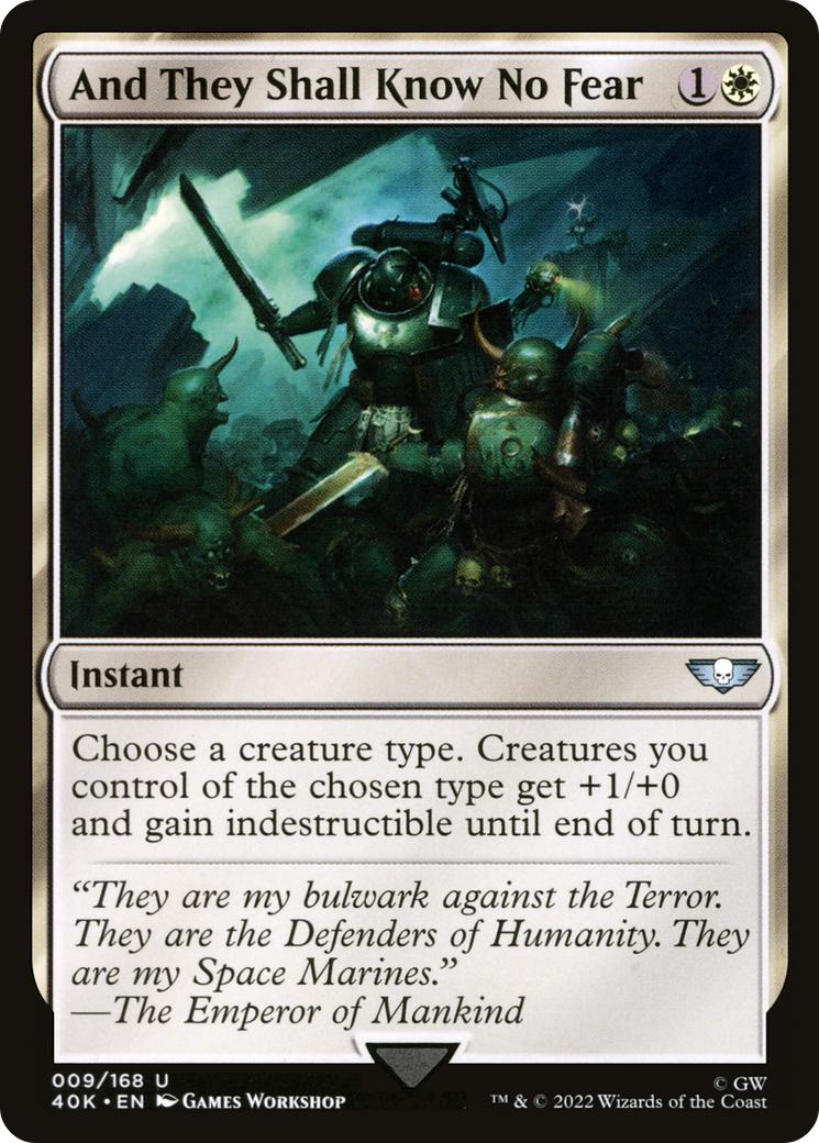 And They Shall Know No Fear (9) (Universes Beyond: Warhammer 40,000)