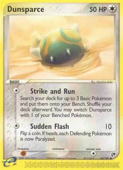 Image for Dunsparce (60/100) (Sandstorm) - Pokemon