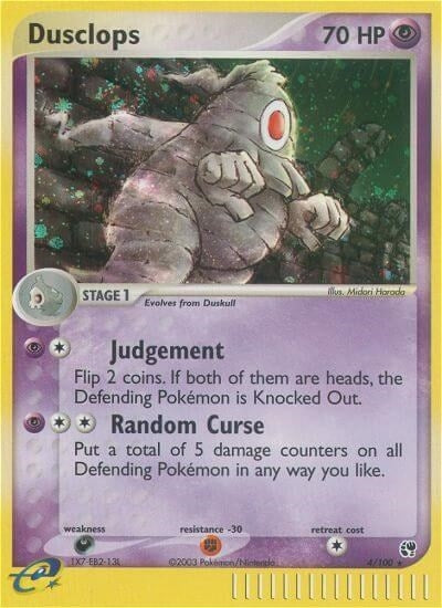 Image for Dusclops (4/100) (Sandstorm) - Pokemon
