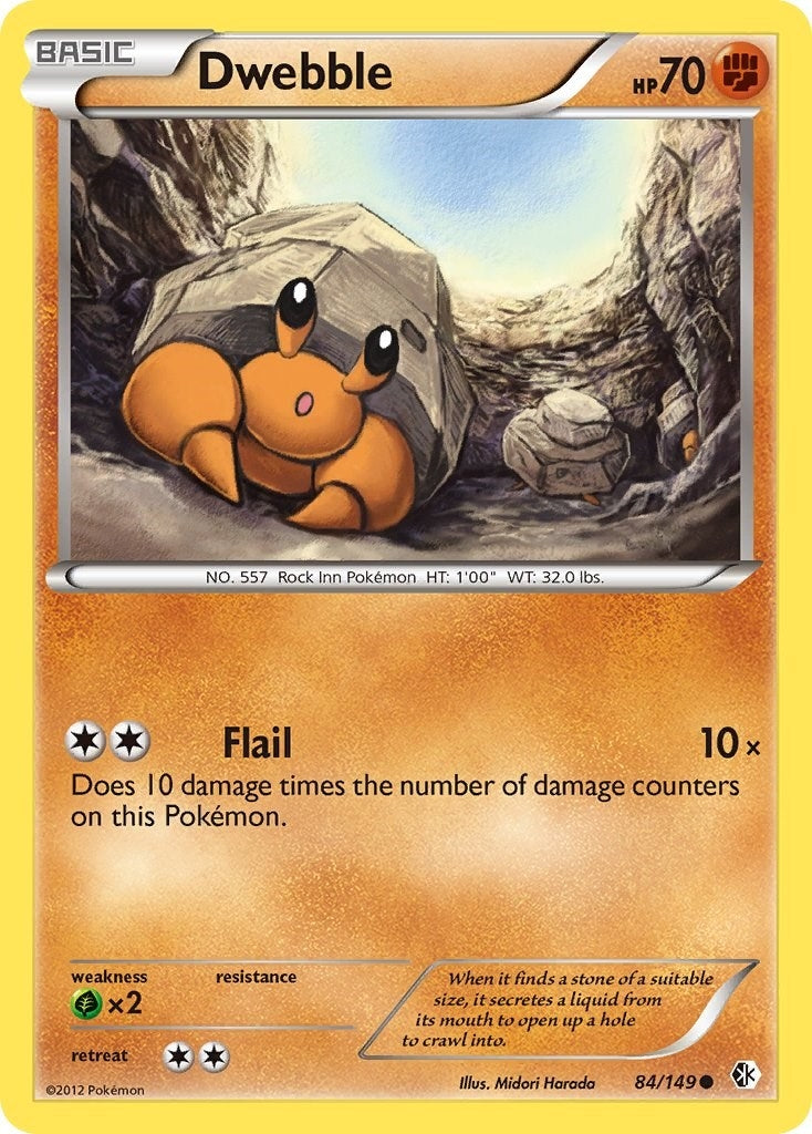 Image for Dwebble (84/149) (Boundaries Crossed) - Pokemon
