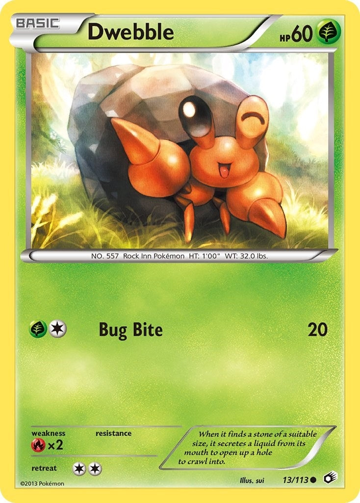 Image for Dwebble (13/113) (Legendary Treasures) - Pokemon