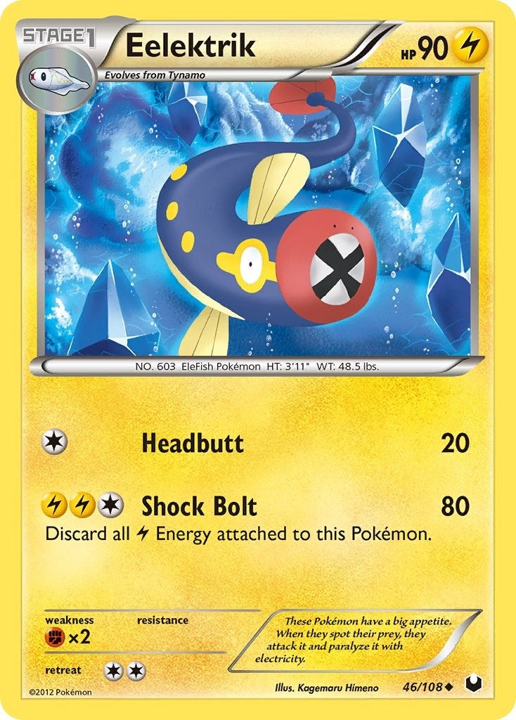 Image for Eelektrik (46/108) (Dark Explorers) - Pokemon