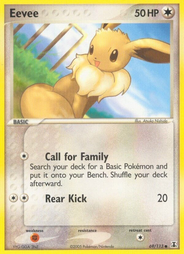 Image for Eevee (69/113) (Delta Species) - Pokemon