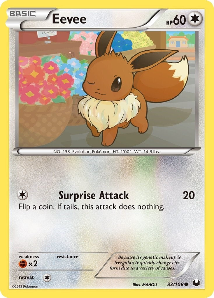 Image for Eevee (83) (83/108) (Dark Explorers) - Pokemon