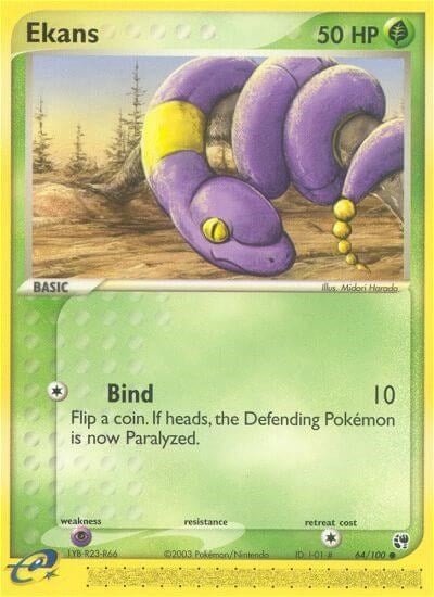 Image for Ekans (64/100) (Sandstorm) - Pokemon