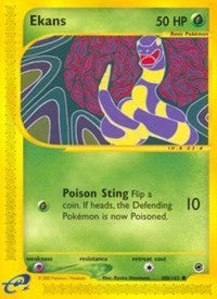 Image for Ekans (108/165) (Expedition) - Pokemon
