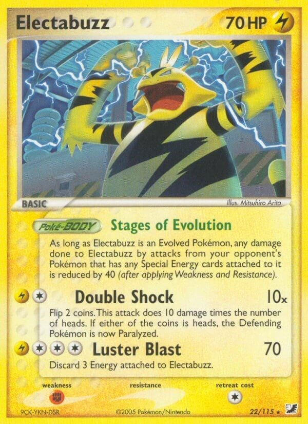 Image for Electabuzz (22/115) (Unseen Forces) - Pokemon