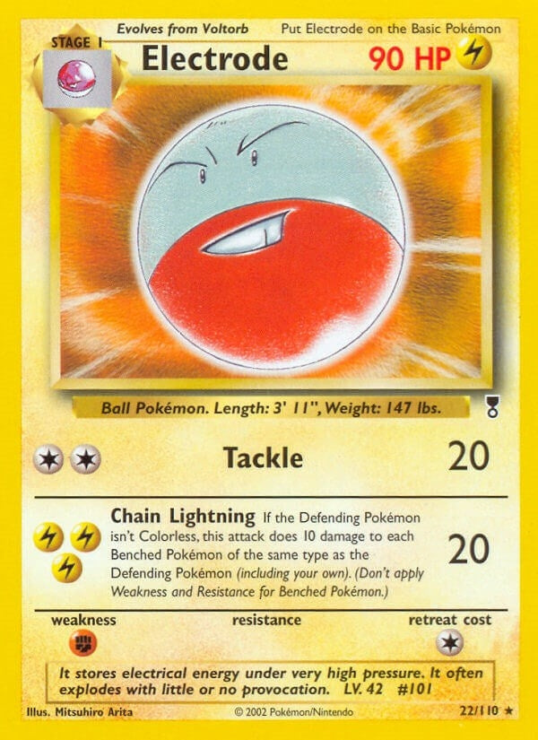 Image for Electrode (022/110) (Legendary Collection) - Pokemon