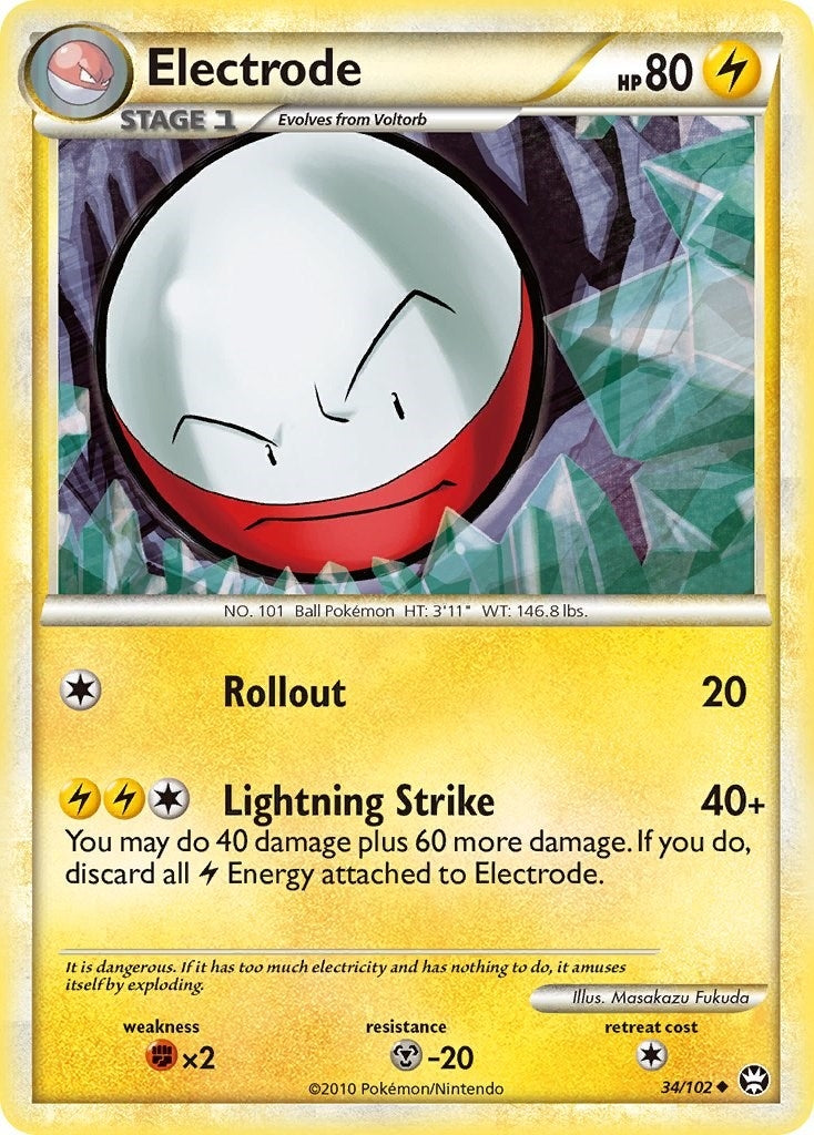 Image for Electrode (34/102) (Triumphant) - Pokemon