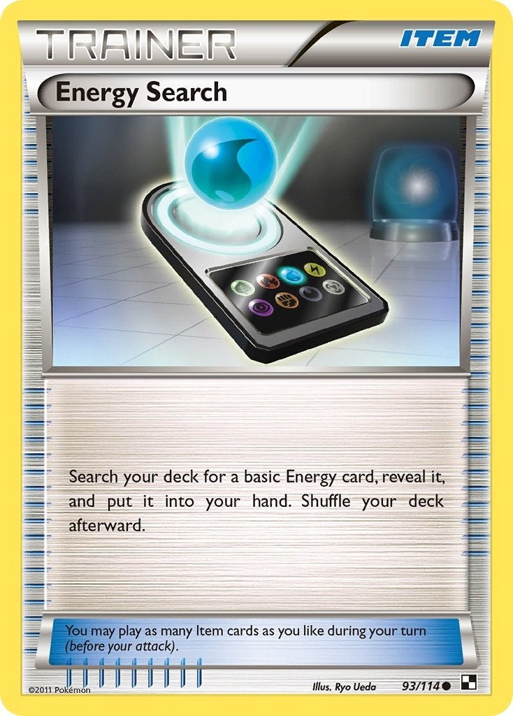 Image for Energy Search (93/114) (Black and White) - Pokemon