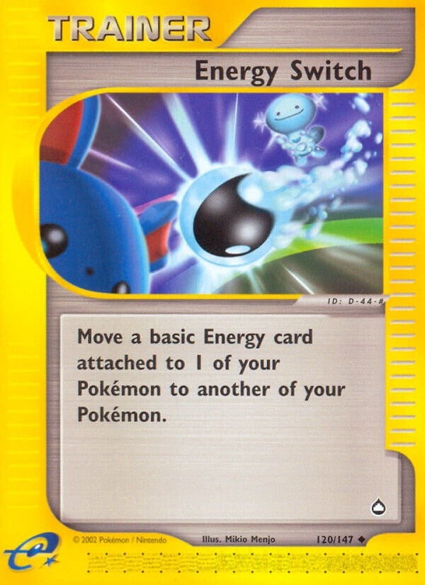 Image for Energy Switch (120/147) (Aquapolis) - Pokemon
