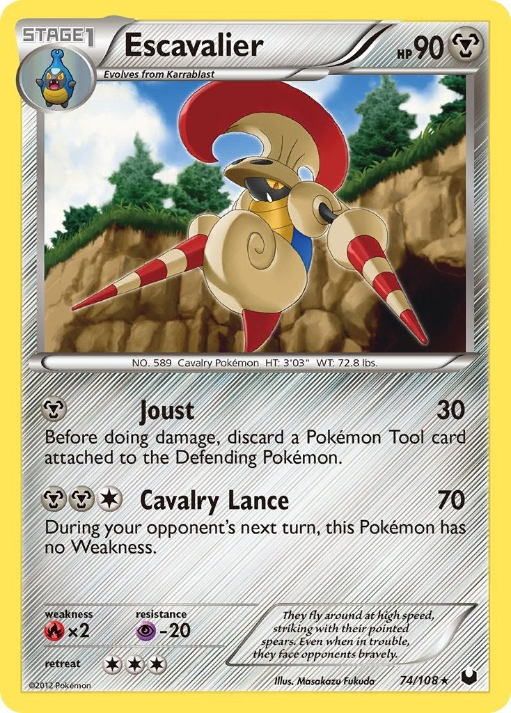 Image for Escavalier (74/108) (Dark Explorers) - Pokemon