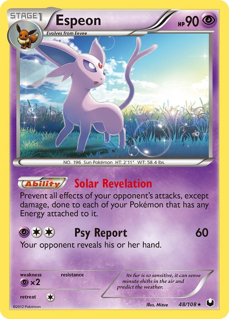 Image for Espeon (48/108) (Dark Explorers) - Pokemon