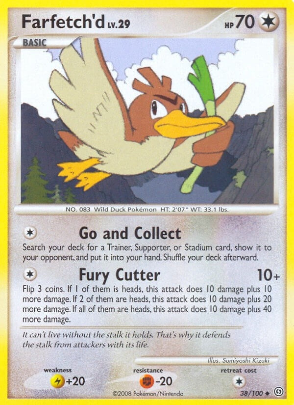Image for Farfetch'd (38/100) (Stormfront) - Pokemon