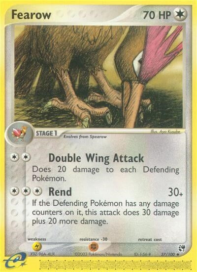 Image for Fearow (37/100) (Sandstorm) - Pokemon