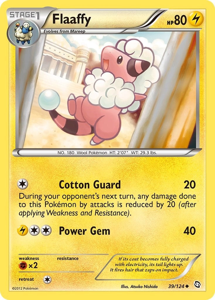Image for Flaaffy (39/124) (Dragons Exalted) - Pokemon