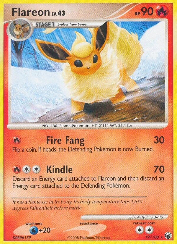 Image for Flareon (19/100) (Majestic Dawn) - Pokemon
