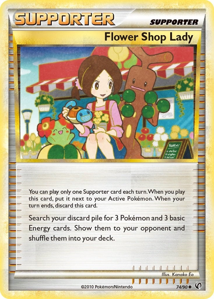Image for Flower Shop Lady (74/90) (Undaunted) - Pokemon