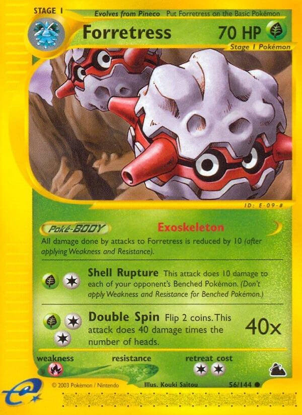 Image for Forretress (56) (056/144) (Skyridge) - Pokemon