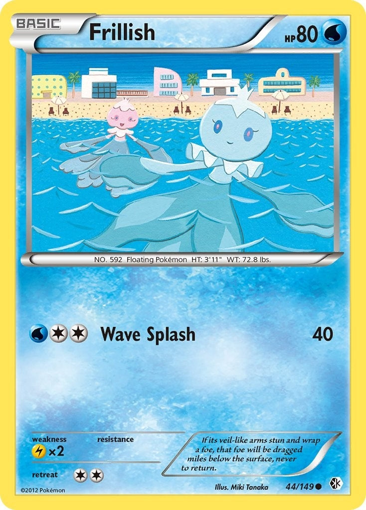 Image for Frillish (44/149) (Boundaries Crossed) - Pokemon