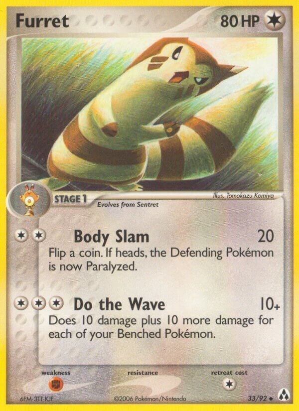 Image for Furret (33/92) (Legend Maker) - Pokemon