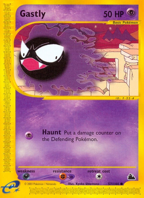 Image for Gastly (057/144) (Skyridge) - Pokemon