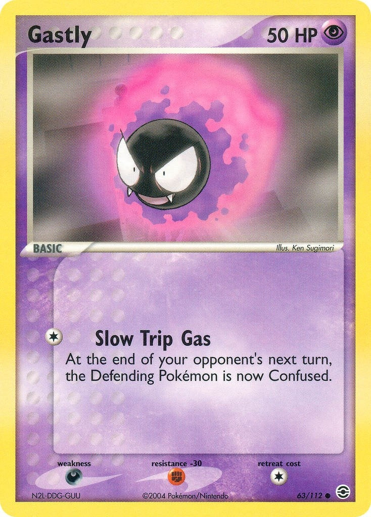 Image for Gastly (63/112) (FireRed & LeafGreen) - Pokemon