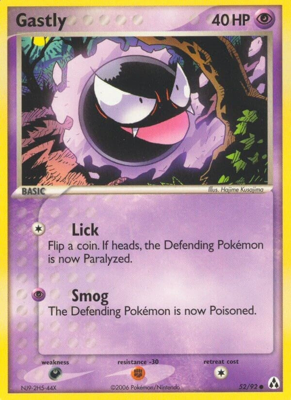 Image for Gastly (52/92) (Legend Maker) - Pokemon
