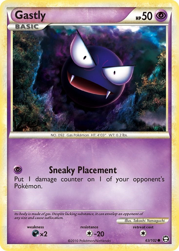Image for Gastly (63/102) (Triumphant) - Pokemon