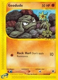 Image for Geodude (110/165) (Expedition) - Pokemon