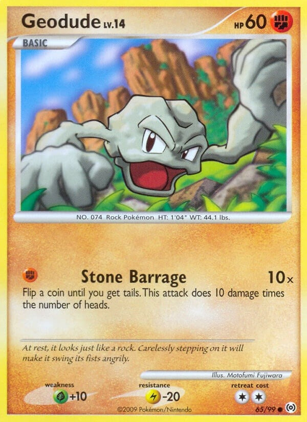 Image for Geodude (65/99) (Arceus) - Pokemon
