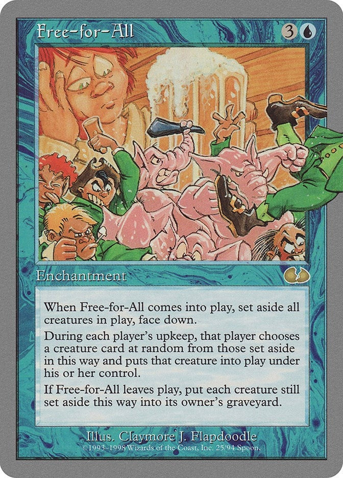 Free-for-All (25) (Unglued)
