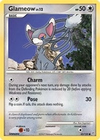 Image for Glameow (83/130) (Diamond and Pearl) - Pokemon