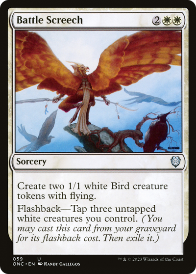 Battle Screech (59) (Commander: Phyrexia: All Will Be One)