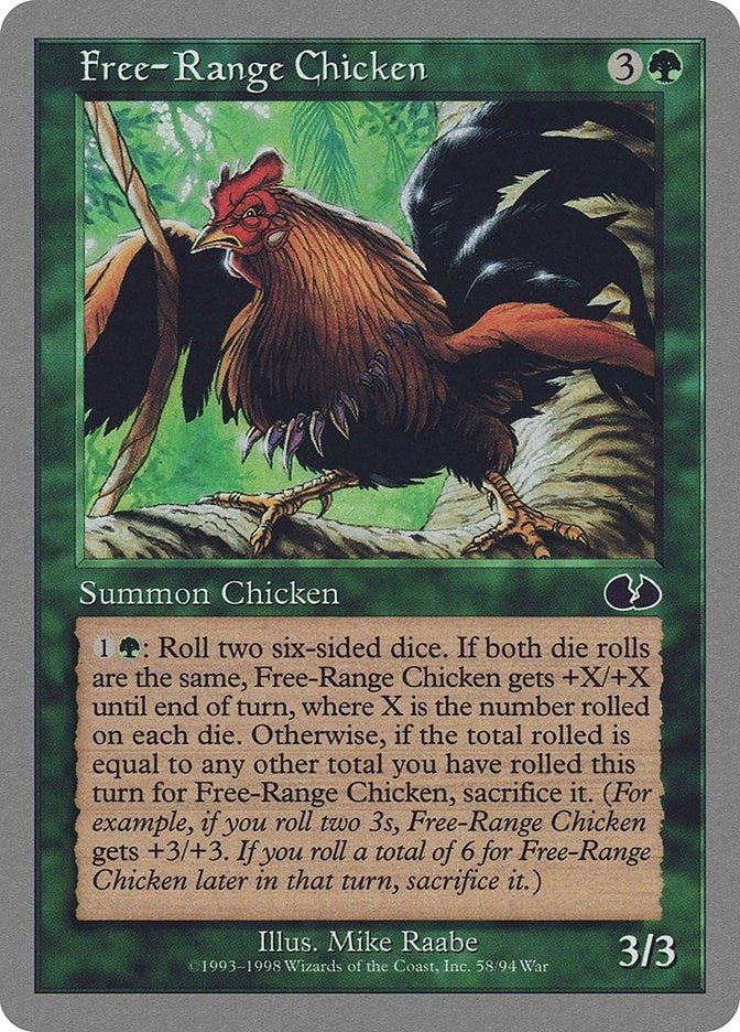 Free-Range Chicken (58) (Unglued)