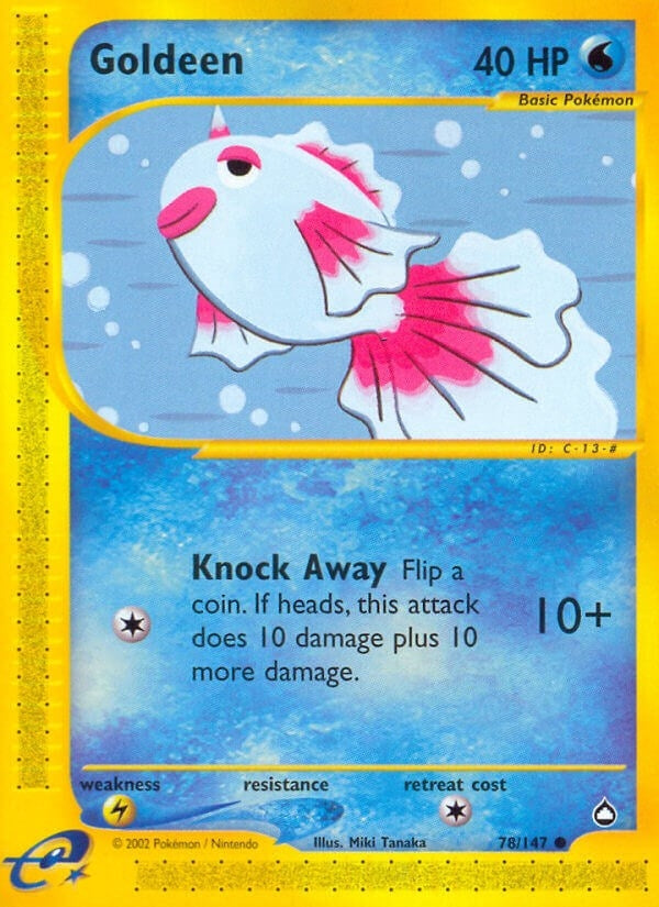 Image for Goldeen (078/147) (Aquapolis) - Pokemon
