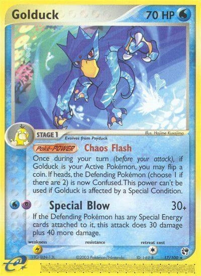 Image for Golduck (17/100) (Sandstorm) - Pokemon