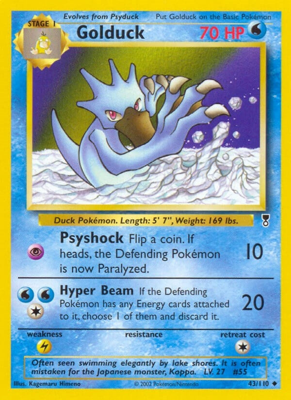 Image for Golduck (043/110) (Legendary Collection) - Pokemon