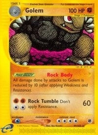 Image for Golem (49) (049/165) (Expedition) - Pokemon