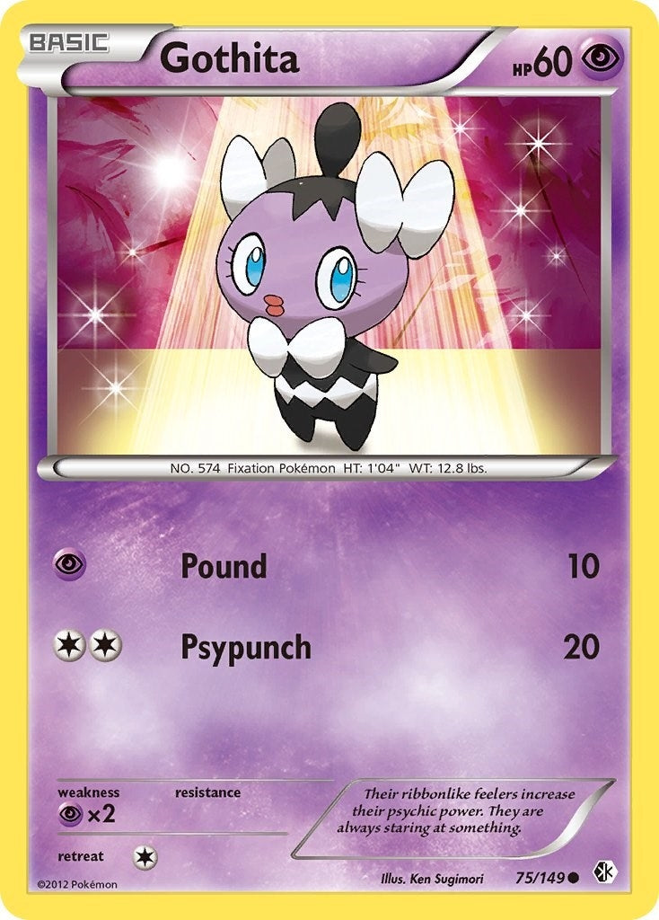 Image for Gothita (75/149) (Boundaries Crossed) - Pokemon