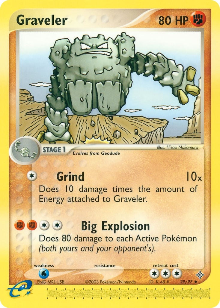 Image for Graveler (29/97) (Dragon) - Pokemon