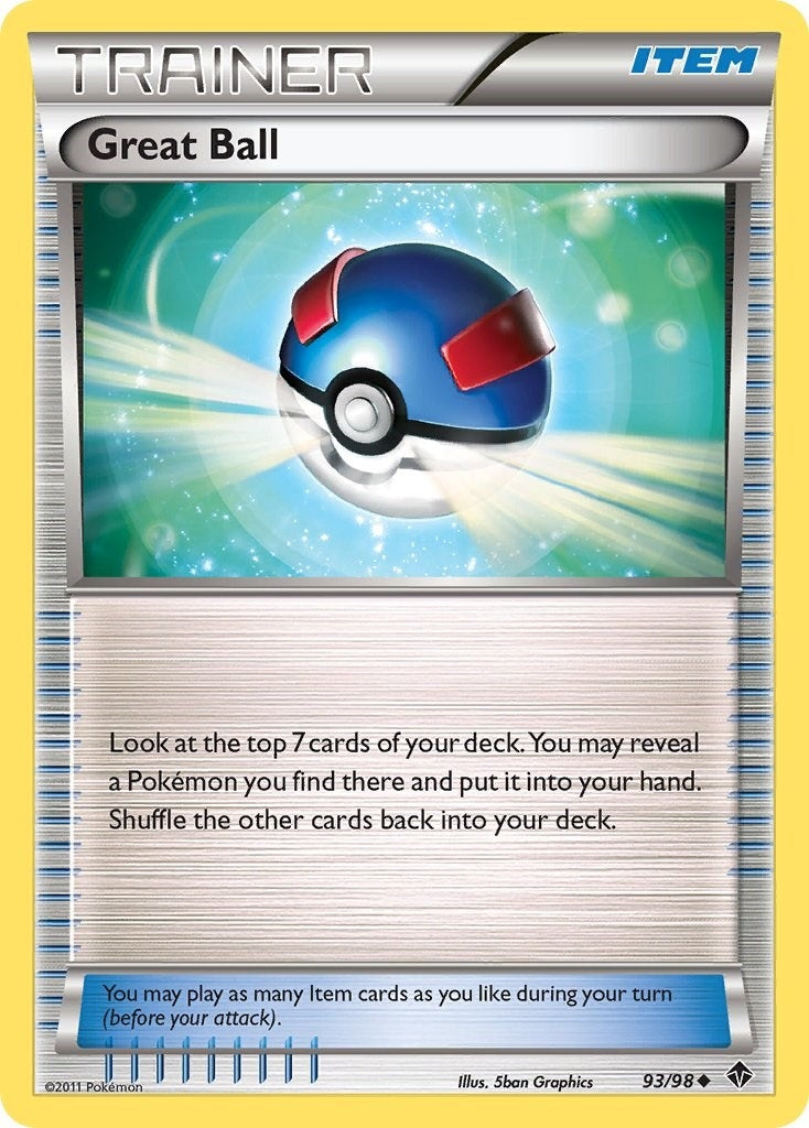 Image for Great Ball (93/98) (Emerging Powers) - Pokemon